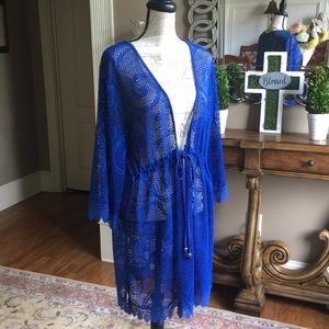 Royal blue swim cover